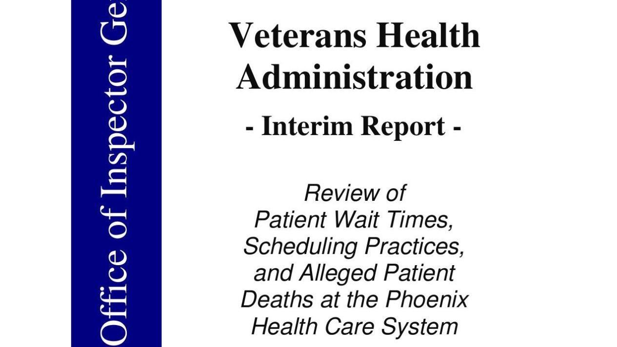 Tucson VA hospital outperforms Phoenix in internal quality report